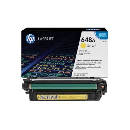 Cartus toner original HP CE262A yellow